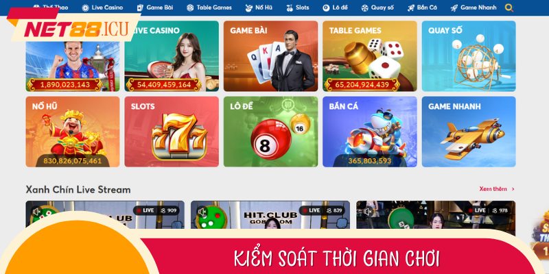 Những hành động giúp bạn kiểm soát việc cá cược khi Chơi Có Trách Nhiệm