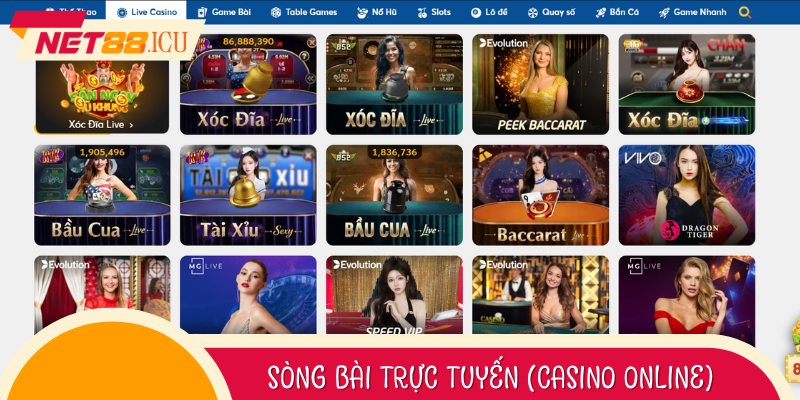Sòng Bài Trực Tuyến (Casino Online)
